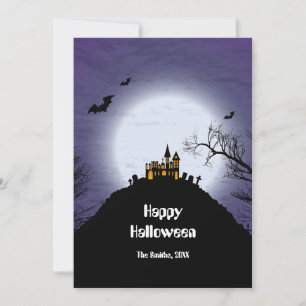 Halloween Slottet Månen Halloween