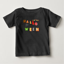 Halloween Småbarn T-Shirt Black
