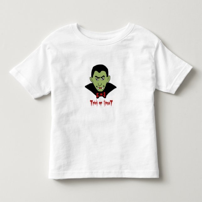 Halloween småbarnskjorta tee shirt (Framsida)