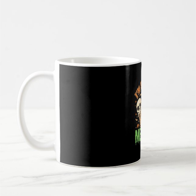 Halloween Smältande Glass Kaffemugg (Vänster)