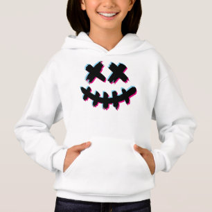 Halloween Smiling Creepy Ansikte T Shirt