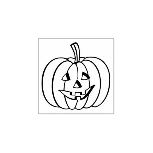 Halloween Smiling Pumpkin Roligt Kids DIY Art Craf Stämpel