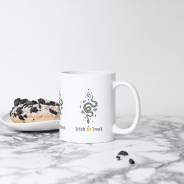 Halloween Snake, Witches Symbols Kaffemugg