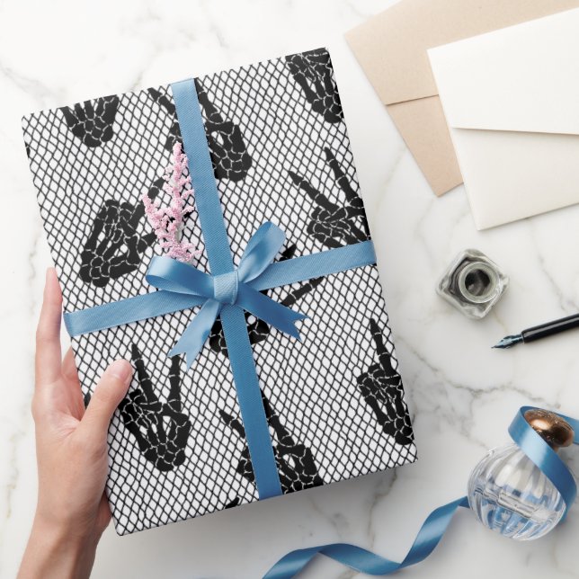 Halloween Snöre Mönster Presentpapper (Gifting)