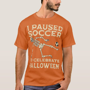 Halloween Soccer Ball Skeleton Player Sport alla h T Shirt