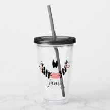 Halloween Socker Skalle Halv Skrift Monogrammerad 
