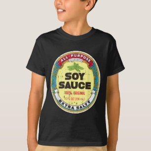 Halloween Sojasås Rollig Grupp Mat Kostym Kvinnor T Shirt