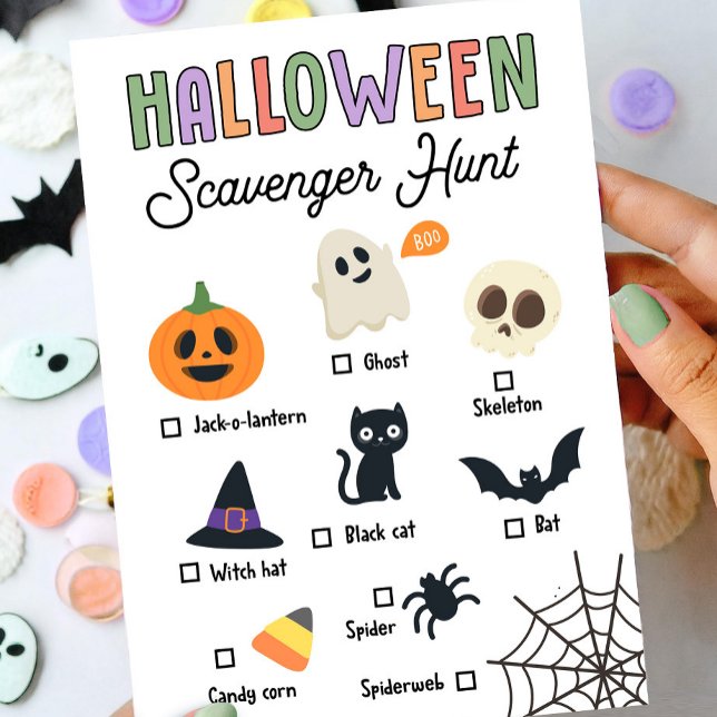 Halloween-söklek kort för barn (Skapare uppladdad)