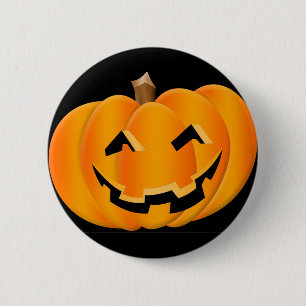 Halloween som ler pumpa, knäppas knapp