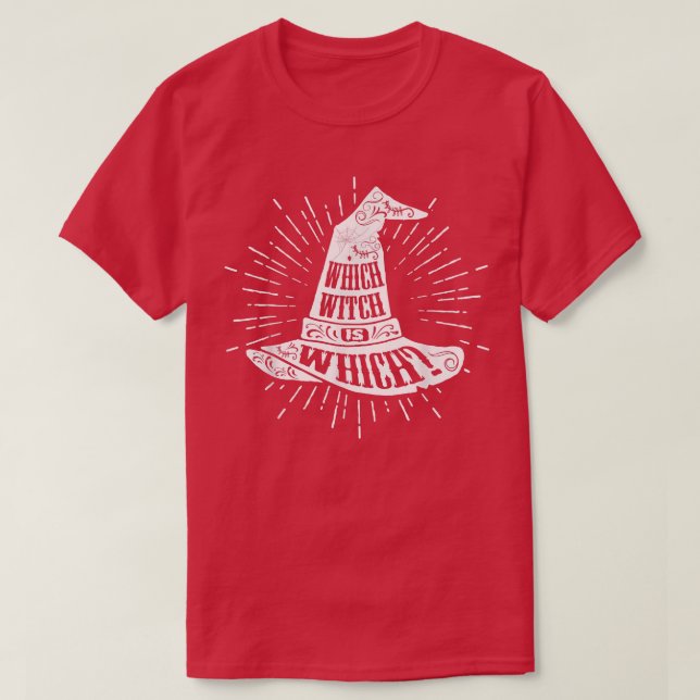 Halloween som Witch är som kostym T Shirt (Design framsida)