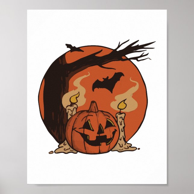 halloween-sömn poster (Framsidan)