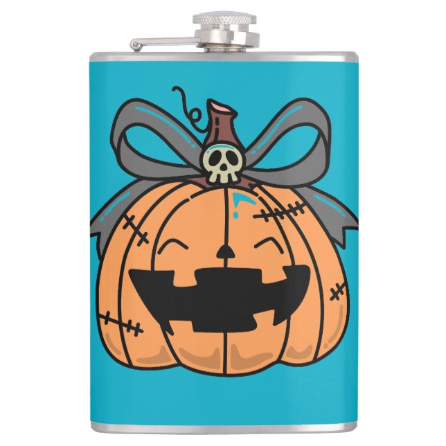 Halloween,Söt Ansikte Pumpa,Rolig ,Jack O' Lantern Fickplunta (Framsidan)