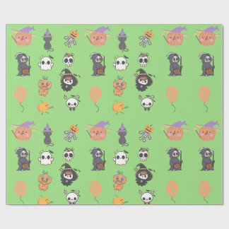 Halloween söt chibi presentpapper