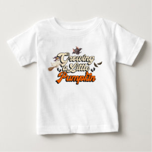 Halloween Söt Häxa och Kusliga Element T Shirt
