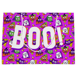 Halloween Söt Karaktär BOO Presentpåse