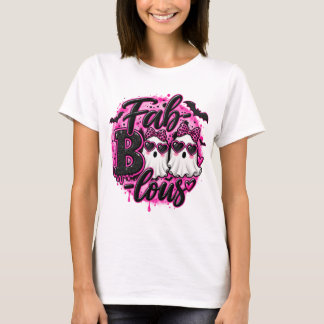 Halloween Söt spöke Fab-BOO-Lous T Shirt