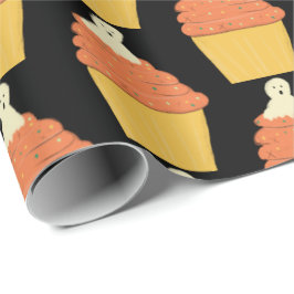 Halloween Söt Spöke på Cupcakes Presentpapper