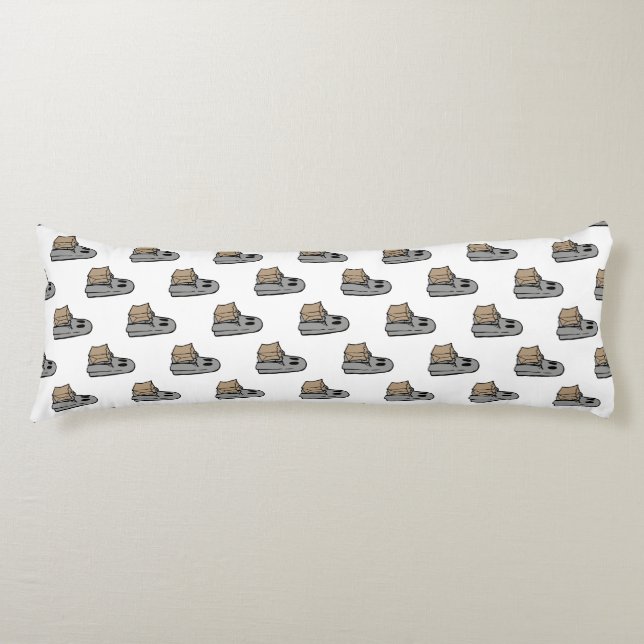 Halloween, Söt Spökgrå, Bus eller Bös, Bu Kroppskudde (Framsidan)