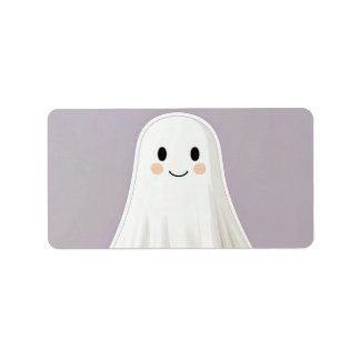 Halloween Söt Vänlig Adressetikett