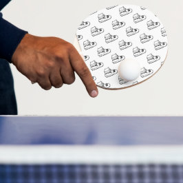 Halloween, Söt Vit Spöke, Bus eller Godis, Buh Pingisracket