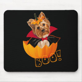 Halloween söt Yorkshire skräckpumpare Musmatta