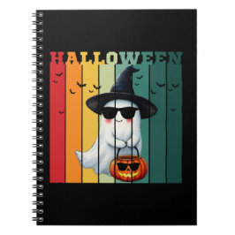 Halloween söta roliga spökpumpa presentidéer anteckningsbok