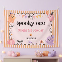 Halloween söta spöke födelsedagsfest