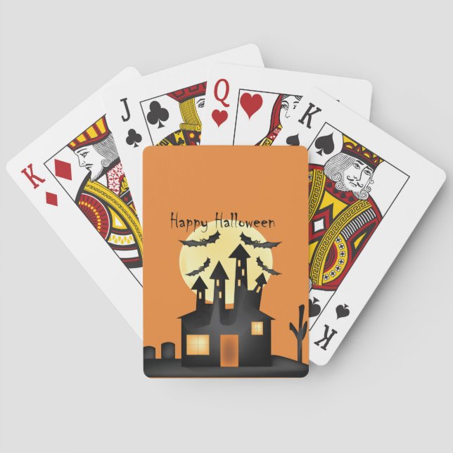 Halloween Spel Kort (Baksidan)