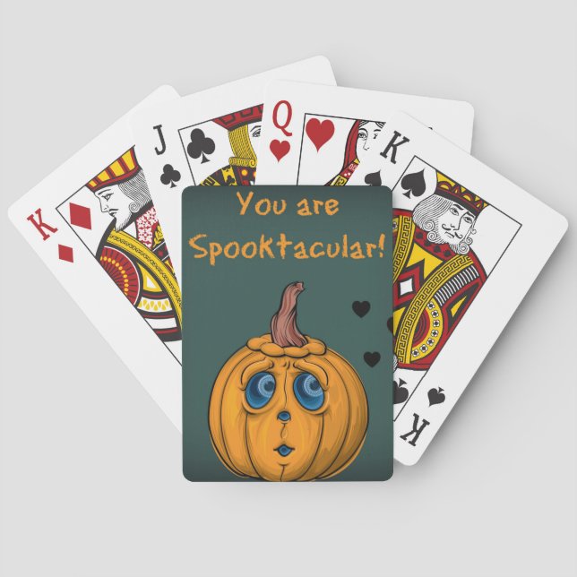 Halloween Spel Kort (Baksidan)