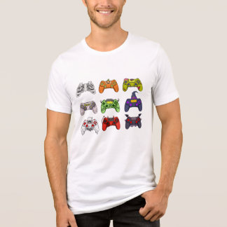 Halloween-spel på teve, spelledarskikt t shirt