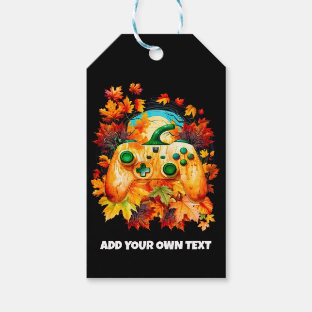 Halloween-spel, Pumpkin Controller, fasa Presentetikett (Framsidan)