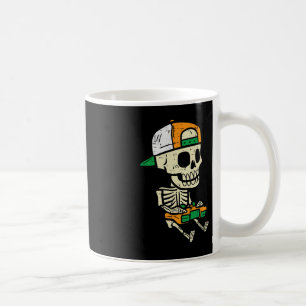 Halloween-spel Skeleton Costume Gamer Boys Kids Kaffemugg