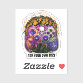 Halloween-spel, Spooky Game Controller Party Klistermärken