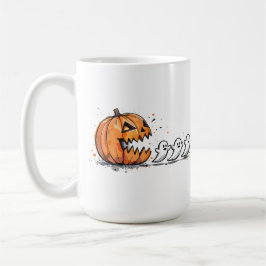 Halloween-spelpumpa och Spöken Kaffemugg