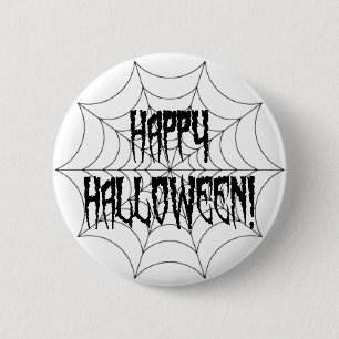 Halloween Spider Finger och Webben Knapp