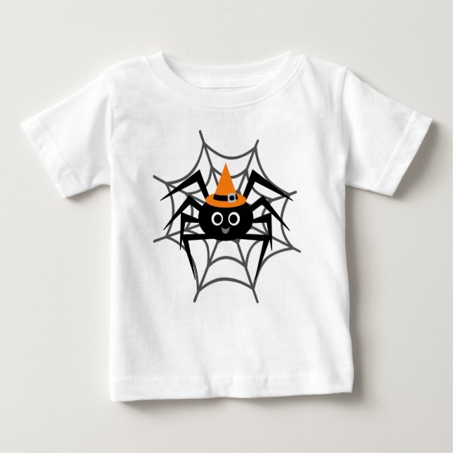 Halloween Spider i Webben Tshirts och presenter (Framsida)