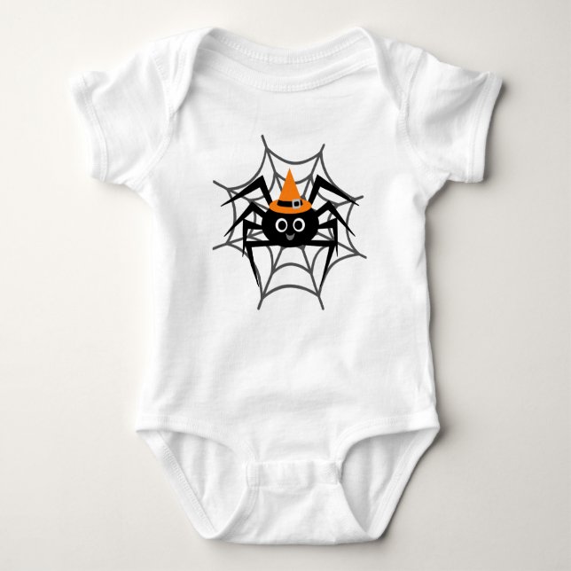 Halloween Spider i Webben Tshirts och presenter (Framsida)