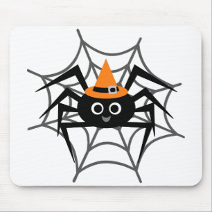 Halloween Spider i Webben Tshirts och presenter Musmatta