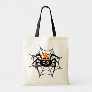Halloween Spider i Webben Tshirts och presenter Tygkasse