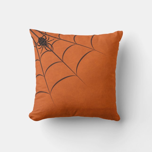 Halloween Spider Kudde (Framsida)