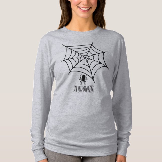 Halloween Spider och Webben T Shirt (Framsida)