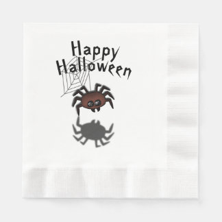 Halloween Spider Pappersservett