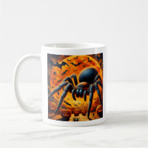 Halloween Spindelmugg