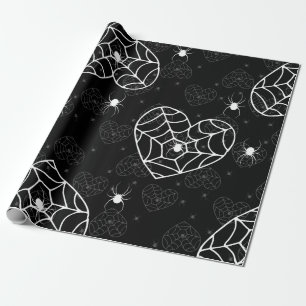 halloween spindelnät cobweb spiders presentpapper