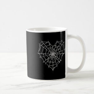 Halloween Spindelnät Costume Cute Heart Spindelnät Kaffemugg