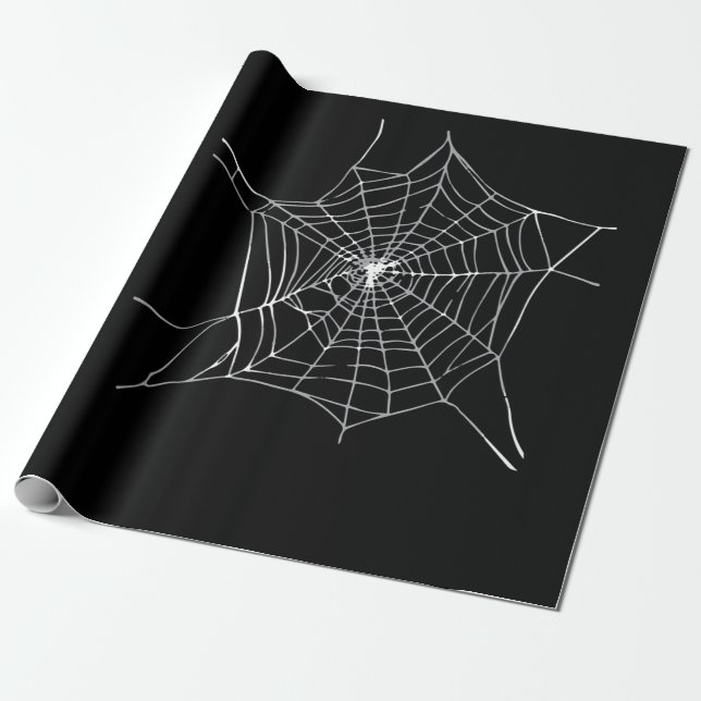 Halloween Spindelnät Costume Funny Halloween Party Presentpapper (Utrullad)