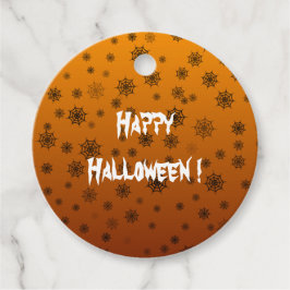 Halloween-Spindelnät Gåvor Etiketter