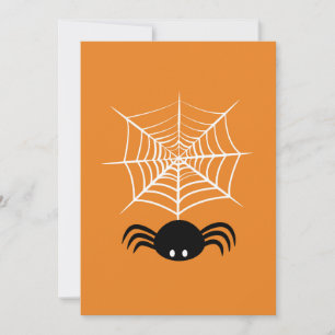 Halloween Spindelnät Julkort
