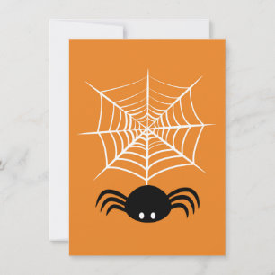 Halloween-Spindelnät Kort