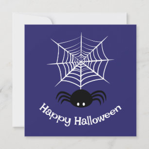 Halloween-Spindelnät Kort
